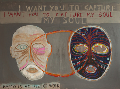 Benoit Delhomme - My Hollywood - I want you to capture my soul, 260 x 195 cm, Acrylics on canvas
